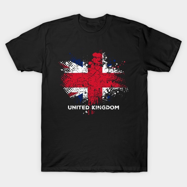 United Kingdom T-Shirt by Mila46